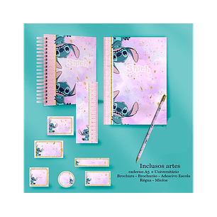 Arquivo Stitch Volta as Aulas - Le Poly