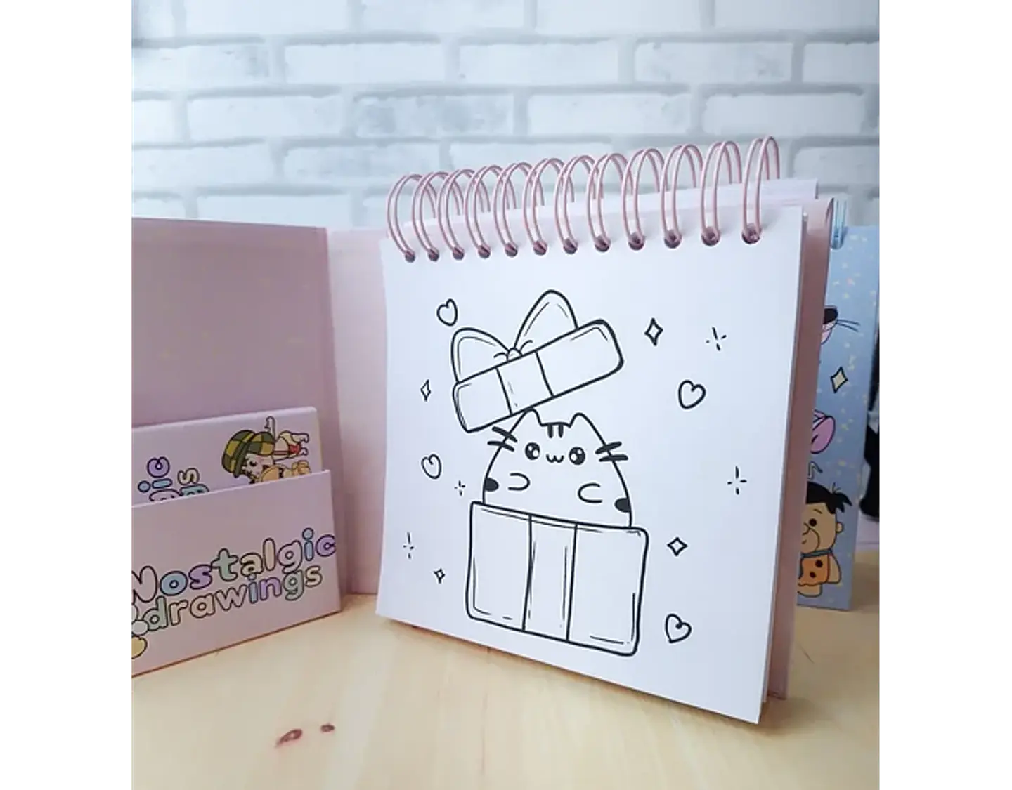 Arquivo Pack Livro de Colorir Nostalgic Drawing - LEPOLY 2