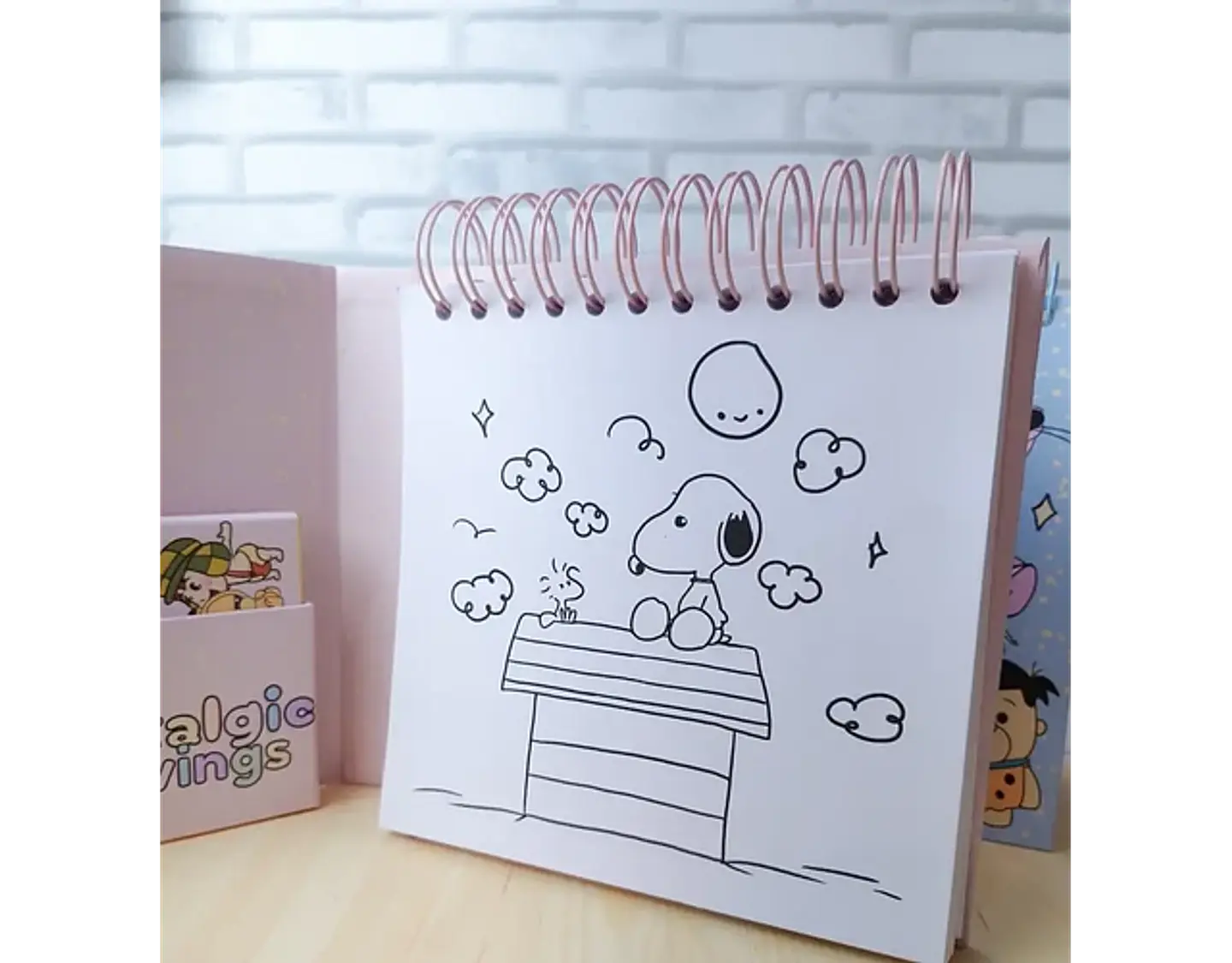Arquivo Pack Livro de Colorir Nostalgic Drawing - LEPOLY 4