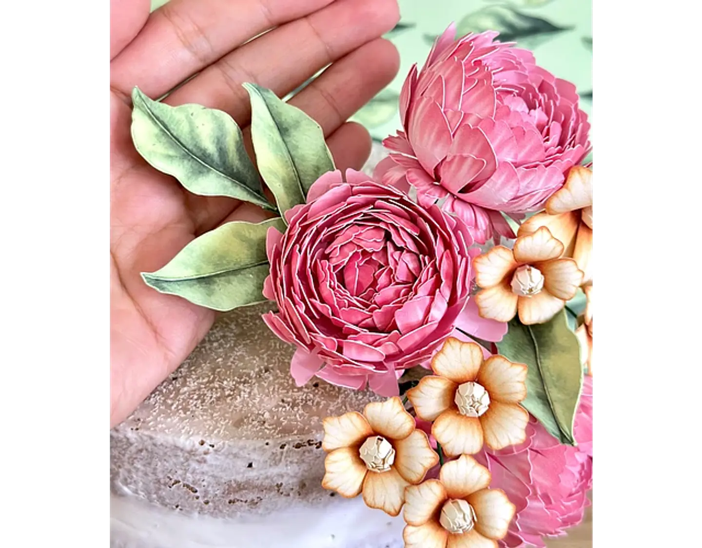 Arquivo de Corte Arranjo de Flores - ARRANJO JU MIRTHES 4