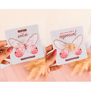 Arquivo Dia da Mulher Card Presilha Piranha - vê moraes