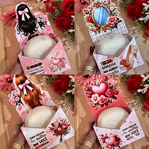 Arquivo Dia da Mulher Caixa Sabonete Envelope - GB ARQUIVOS