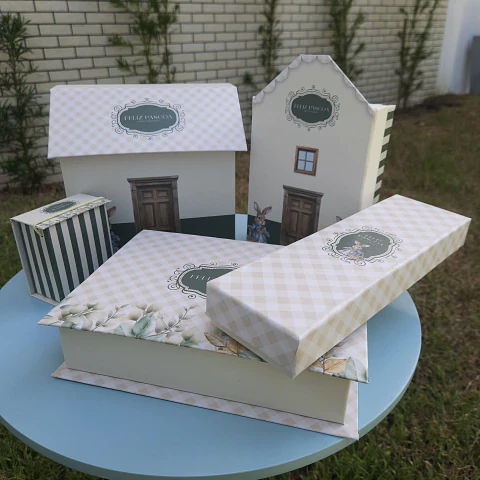 Arquivo Páscoa Combo Cartonagem e Papelaria - Leticia Oliveira