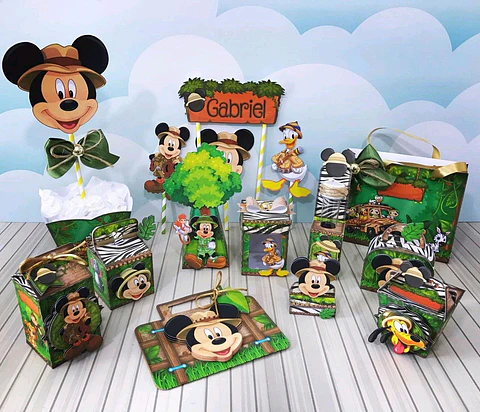 Arquivo de Corte Safari do Mickey