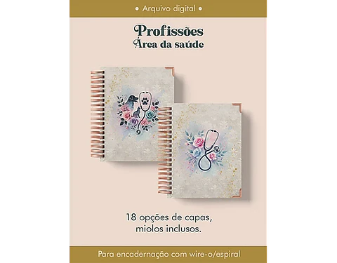 Arquivo Combo Profissões Saúde - Perfeito Miolo