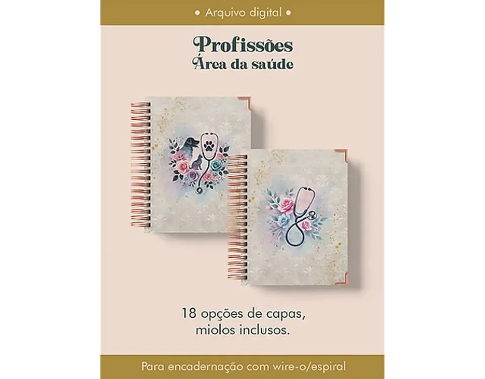 Arquivo Combo Profissões Saúde - Perfeito Miolo 1