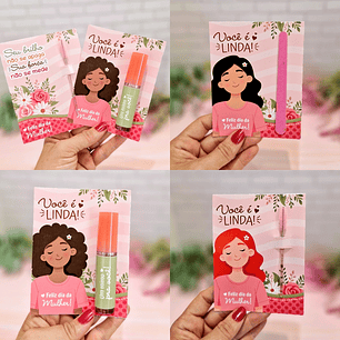 Arquivo Dia da Mulher Card Verdical 13x10 - TELMA CONTEL