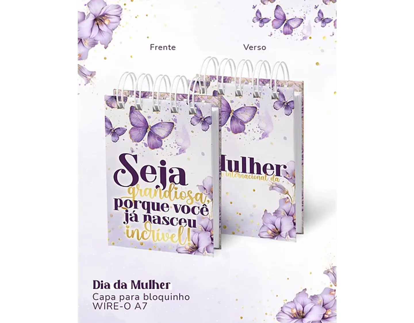 Arquivo Dia da Mulher Combo Lilás - Chuvinha de Papel 21