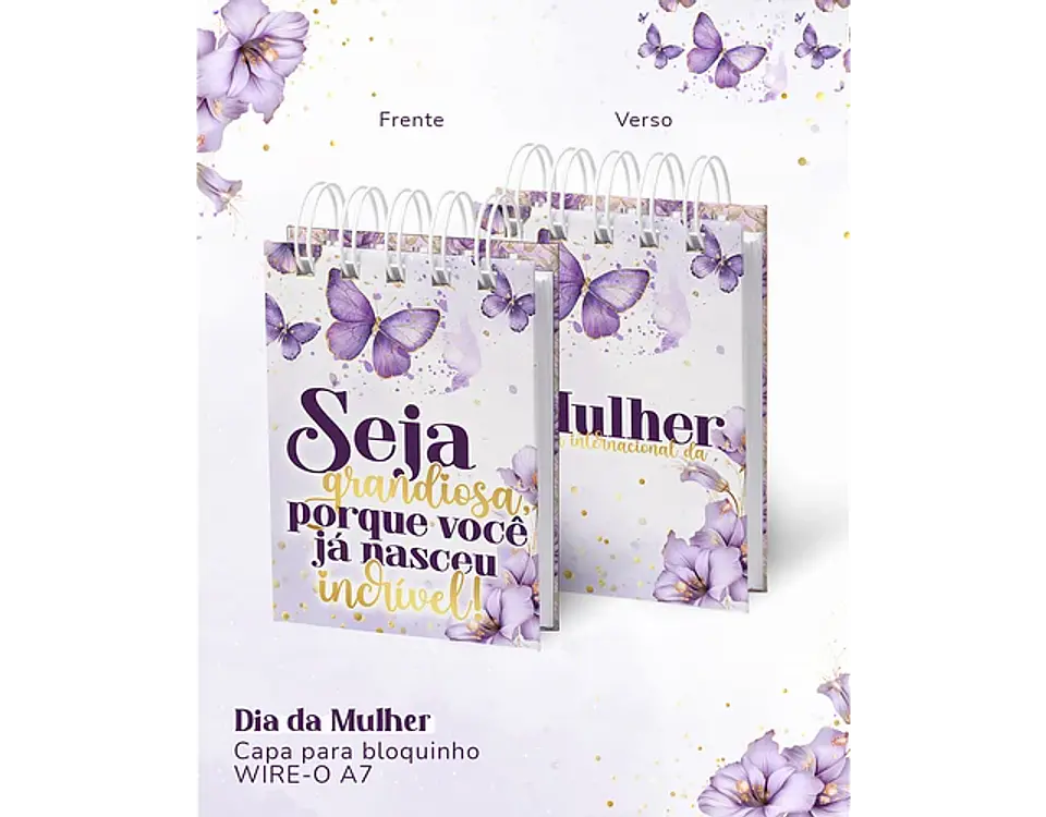 Arquivo Dia da Mulher Combo Lilás - Chuvinha de Papel 21