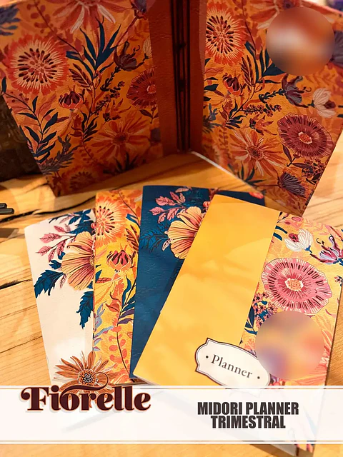 Arquivo Fiorelle Midori Planner Trimestral