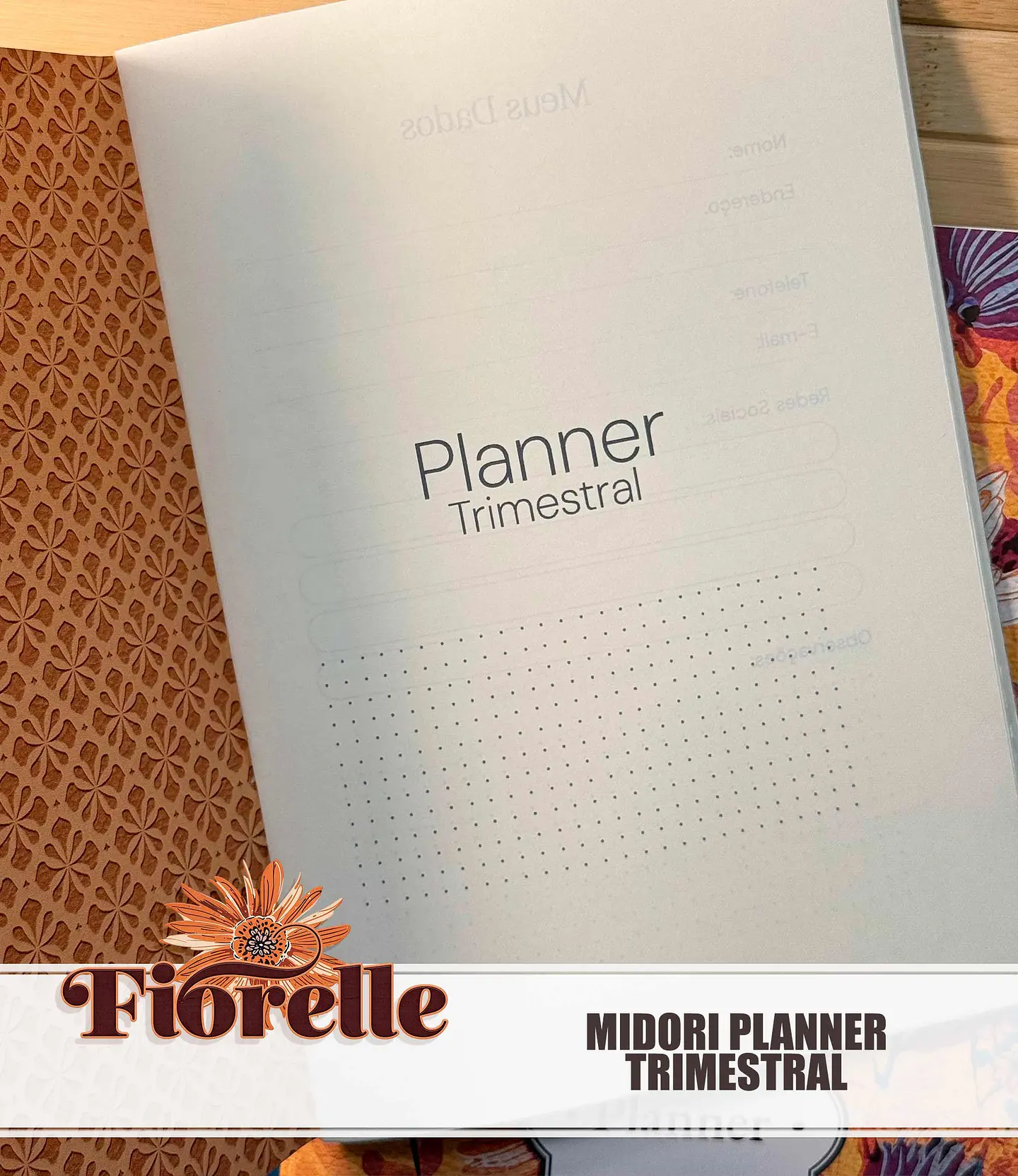 Arquivo Fiorelle Midori Planner Trimestral 7
