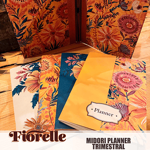 Arquivo Fiorelle Midori Planner Trimestral - TITA