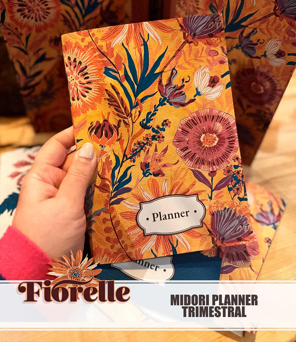 Arquivo Fiorelle Midori Planner Trimestral 4