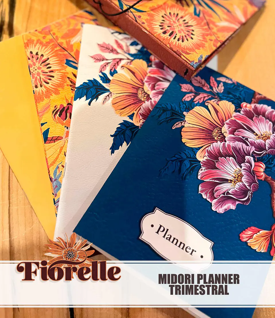 Arquivo Fiorelle Midori Planner Trimestral 5