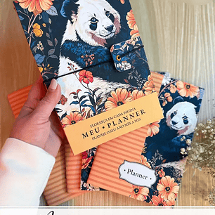 Arquivo Panda Morris Midori Planner Trimestral - TITA