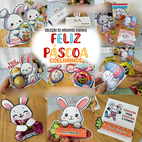 Arquivo Páscoa Coelhinho 2025 - a sua maneira festas