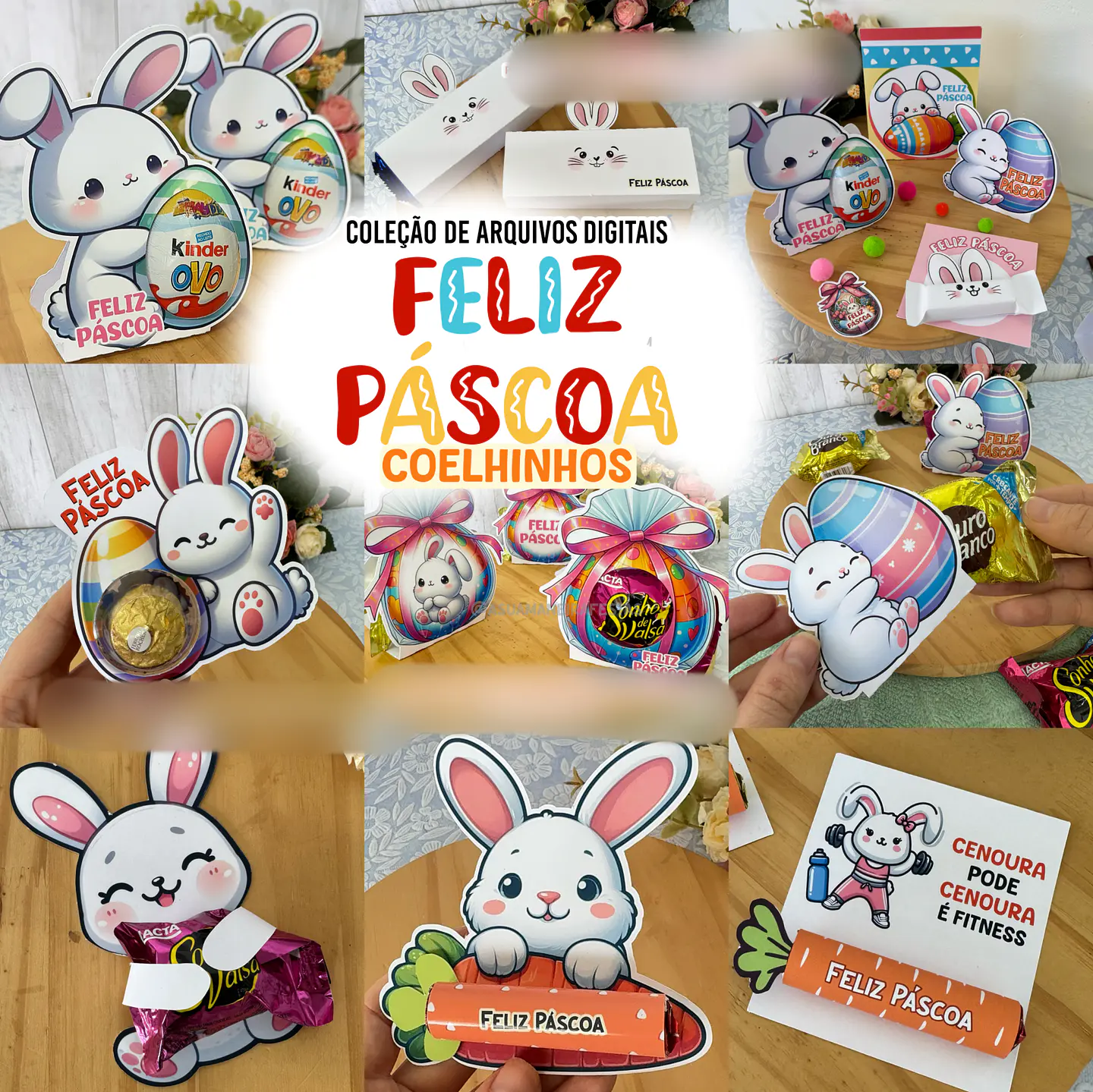 Arquivo Páscoa Coelhinho 2025 - a sua maneira festas 1