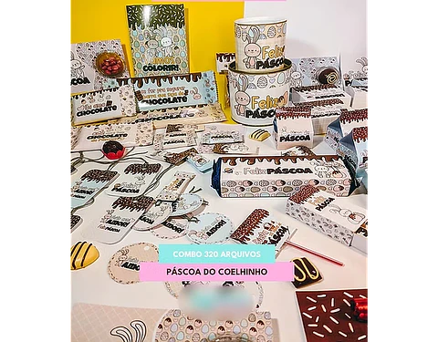 Arquivo Combo Páscoa Coelhinhos - Mascute