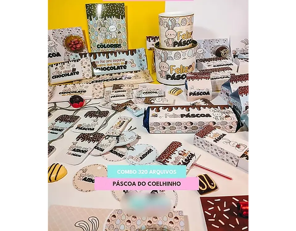 Arquivo Combo Páscoa Coelhinhos - Mascute 1