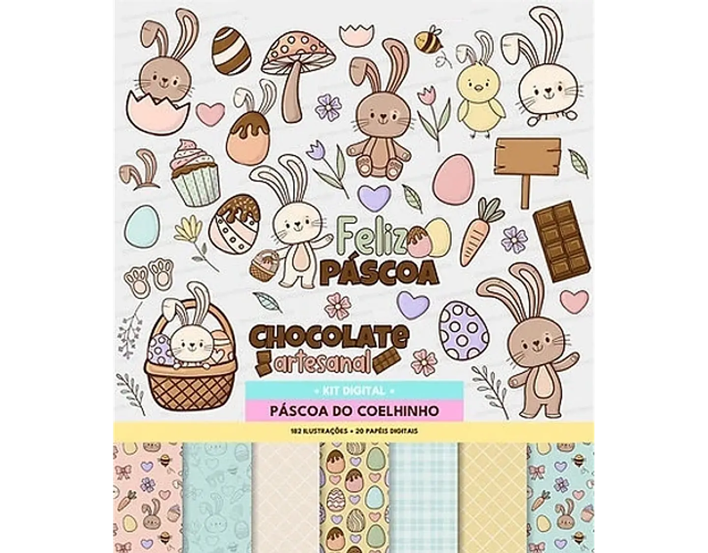 Arquivo Combo Páscoa Coelhinhos - Mascute 7