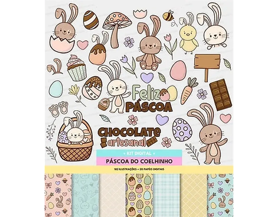 Arquivo Combo Páscoa Coelhinhos - Mascute 7