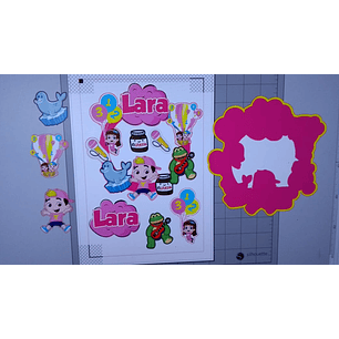 Arquivo de Corte Topo Lucas Neto Menina