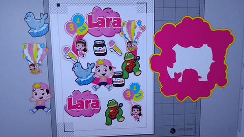 Arquivo de Corte Topo Lucas Neto Menina