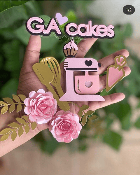 Arquivo de Corte Topo Confeiteira - Doceria