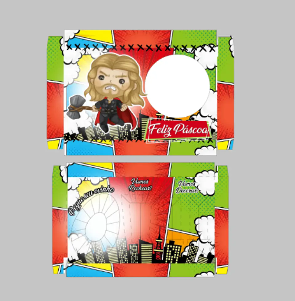 Arquivo Páscoa Mini Confeiteiro Thor - Ovelin 1