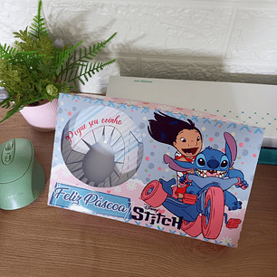 Arquivo Páscoa Mini Confeiteiro Lilo e Stitch - Ovelin