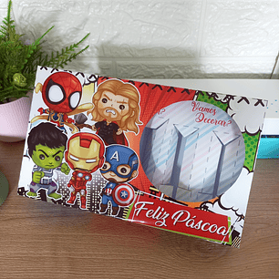 Arquivo Páscoa Mini Confeiteiro Vingadores - Ovelin