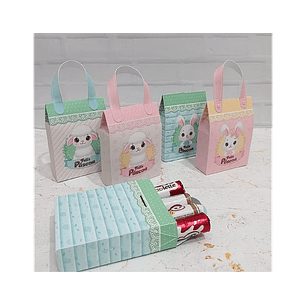 Arquivo Páscoa Sacolinha Batom Coelho e Cordeiro - KIF