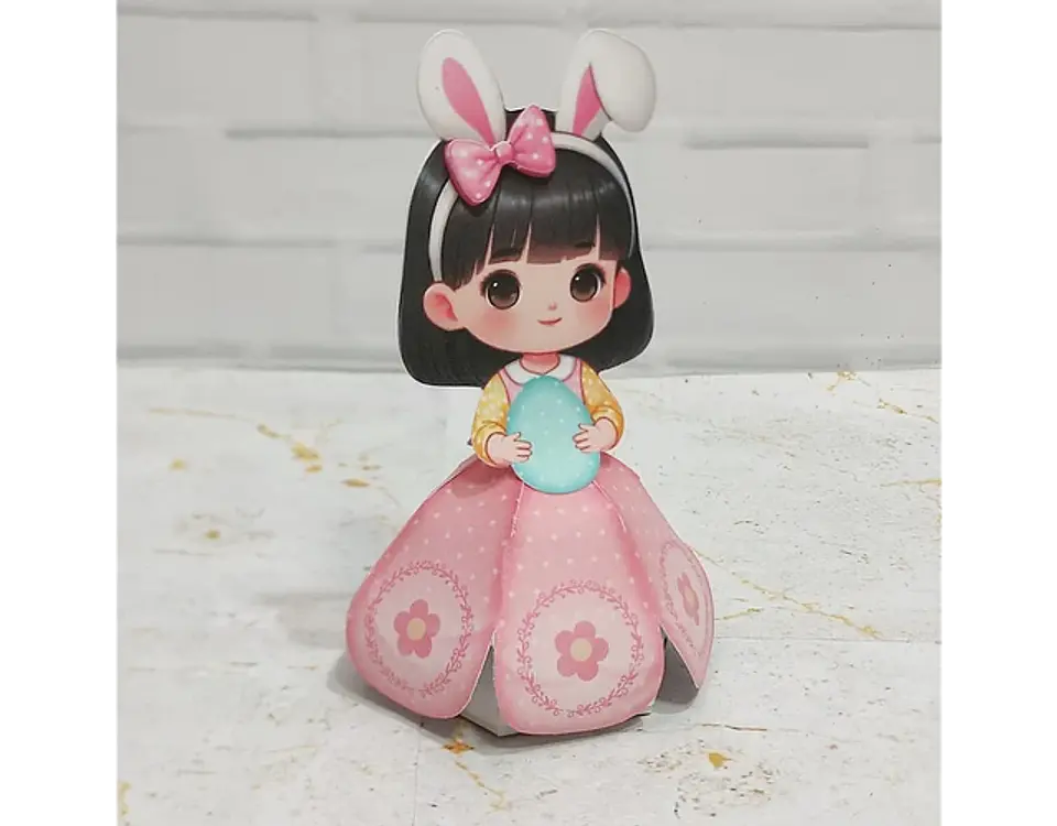 Arquivo Páscoa Bonequinha Coelho - KIF 1
