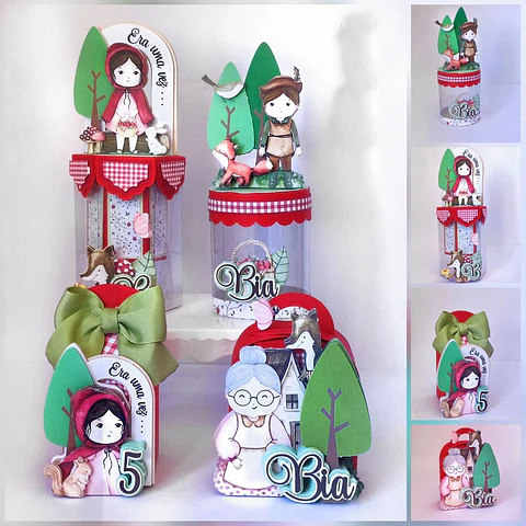 Arquivo de Corte Chapeuzinho Vermelho