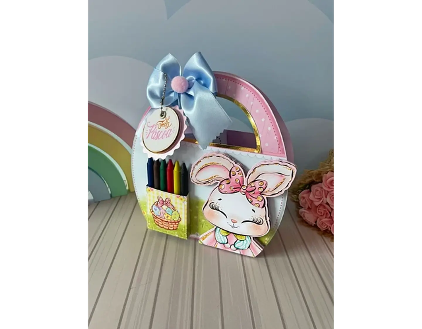 Arquivo Páscoa Rosa Coelhinha - LINA 13