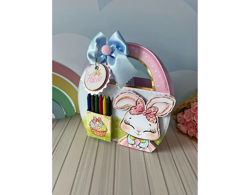 Arquivo Páscoa Rosa Coelhinha - LINA 13