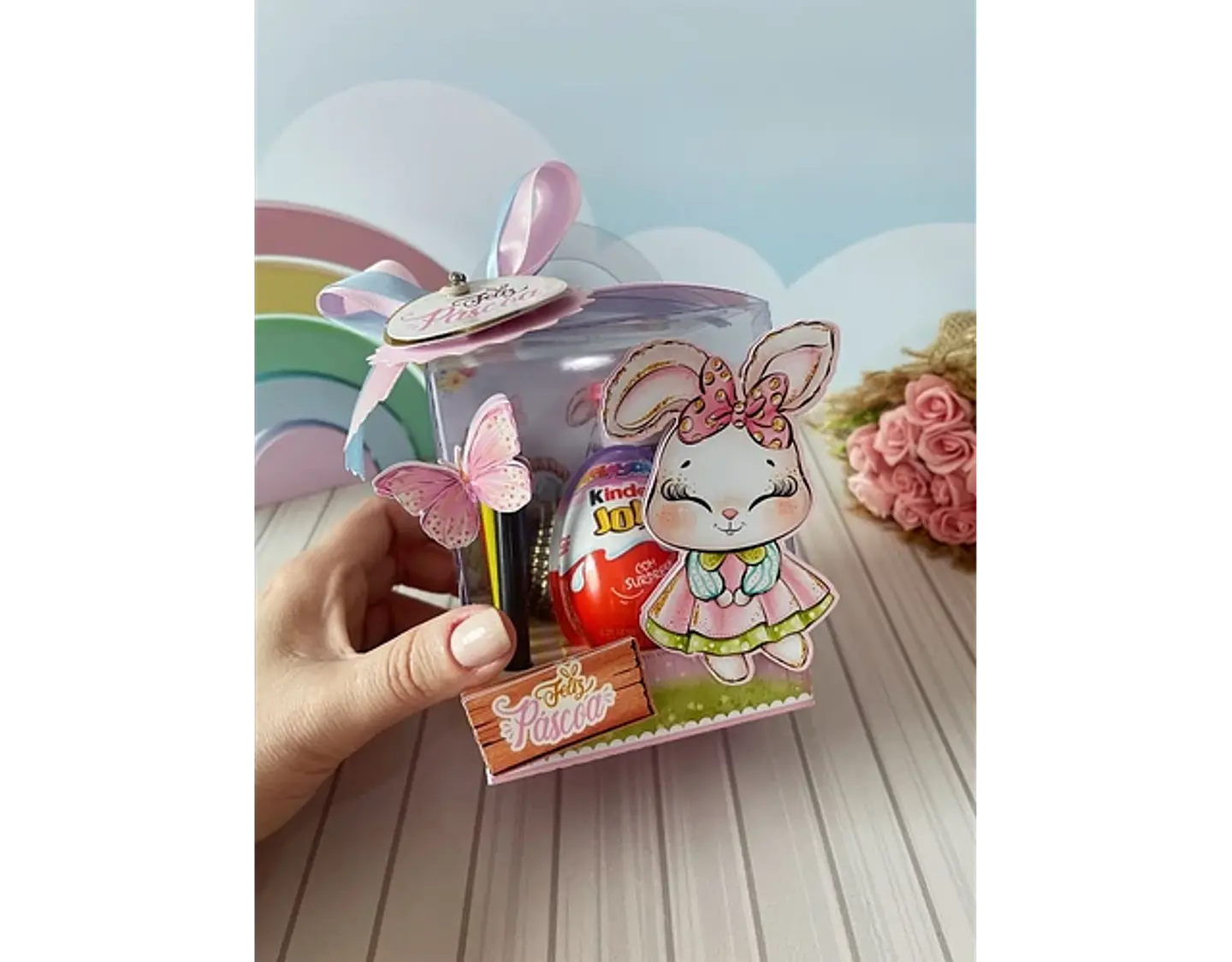 Arquivo Páscoa Rosa Coelhinha - LINA 14