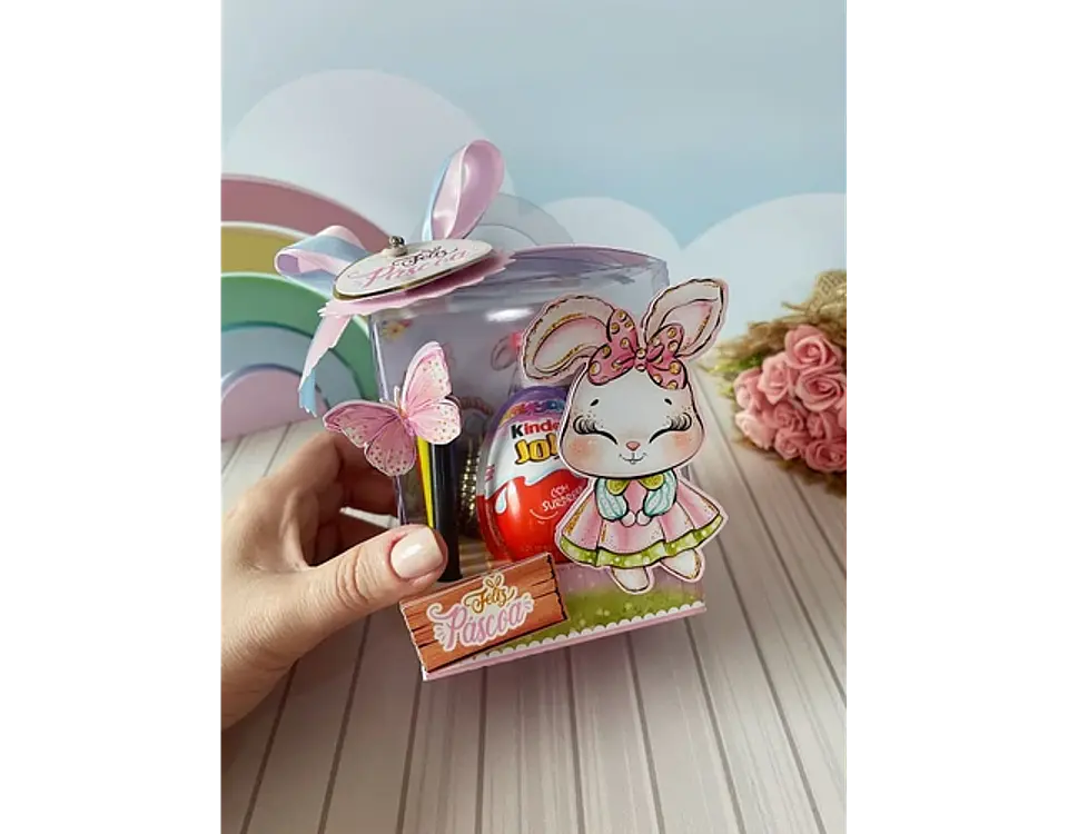 Arquivo Páscoa Rosa Coelhinha - LINA 14
