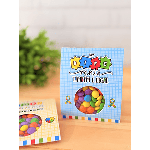 Arquivo Abril Azul Porta Blistter Confetti - Vê Moraes