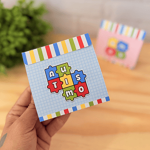 Arquivo Abril Azul Porta Bombom - Vê Moraes