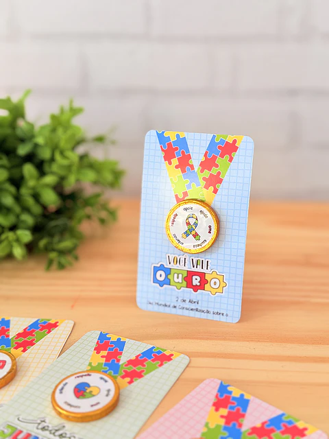 Arquivo Abril Azul Card Moedinha - Vê Moraes