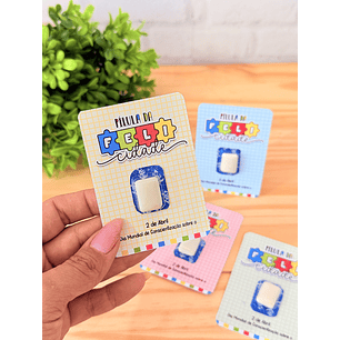 Arquivo Abril Azul Card Capsula - Vê Moraes