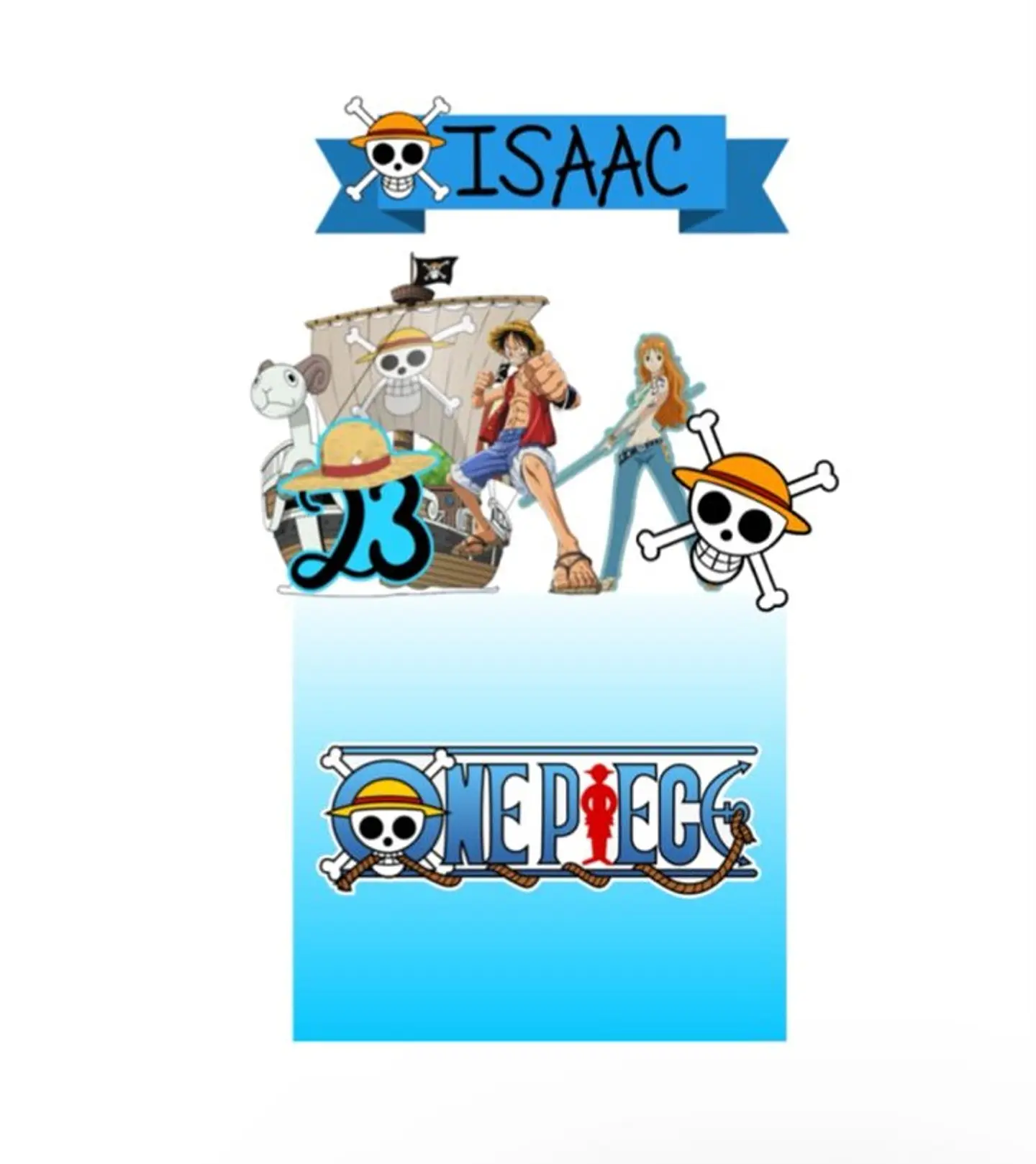 Arquivo de Corte Topo One Piece 1