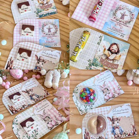 Arquivo Páscoa Cards 9 x 14 - Ilustracin