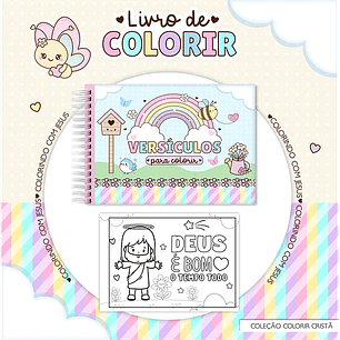 Arquivo Livro de Colorir Versículos - lina