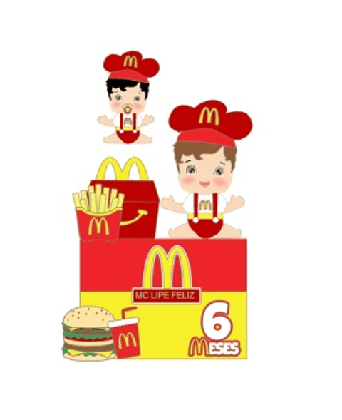 Arquivo de Corte Topo MC Donalds