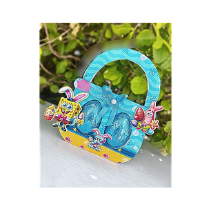 Arquivo páscoa cestinha ovinhos bob esponja - Mary Criações