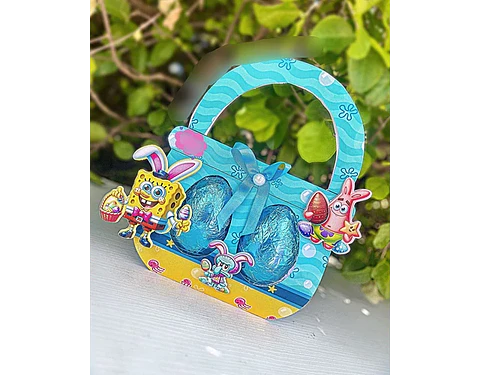 Arquivo páscoa cestinha ovinhos bob esponja - Mary Criações