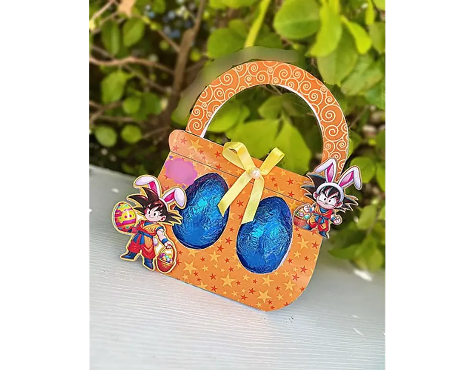 Arquivo páscoa cestinha ovinhos dragon ball - Mary Criações 1