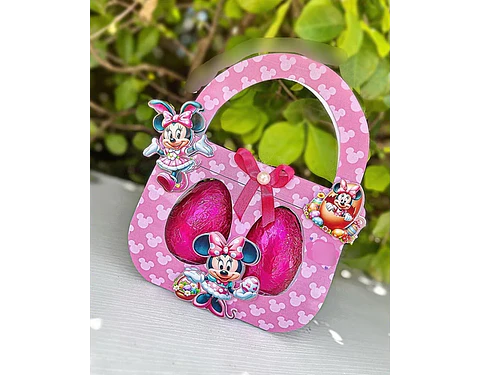 Arquivo páscoa cestinha ovinhos minnie rosa - Mary Criações